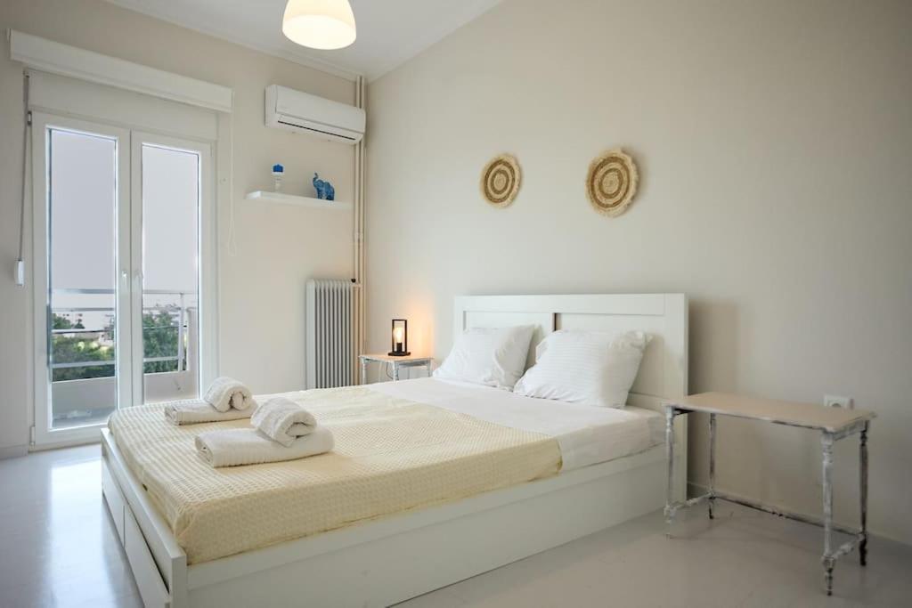 Panoramic White Blue Apartment Хиос Екстериор снимка