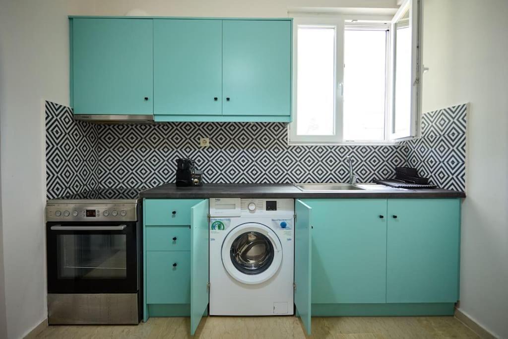Panoramic White Blue Apartment Хиос Екстериор снимка